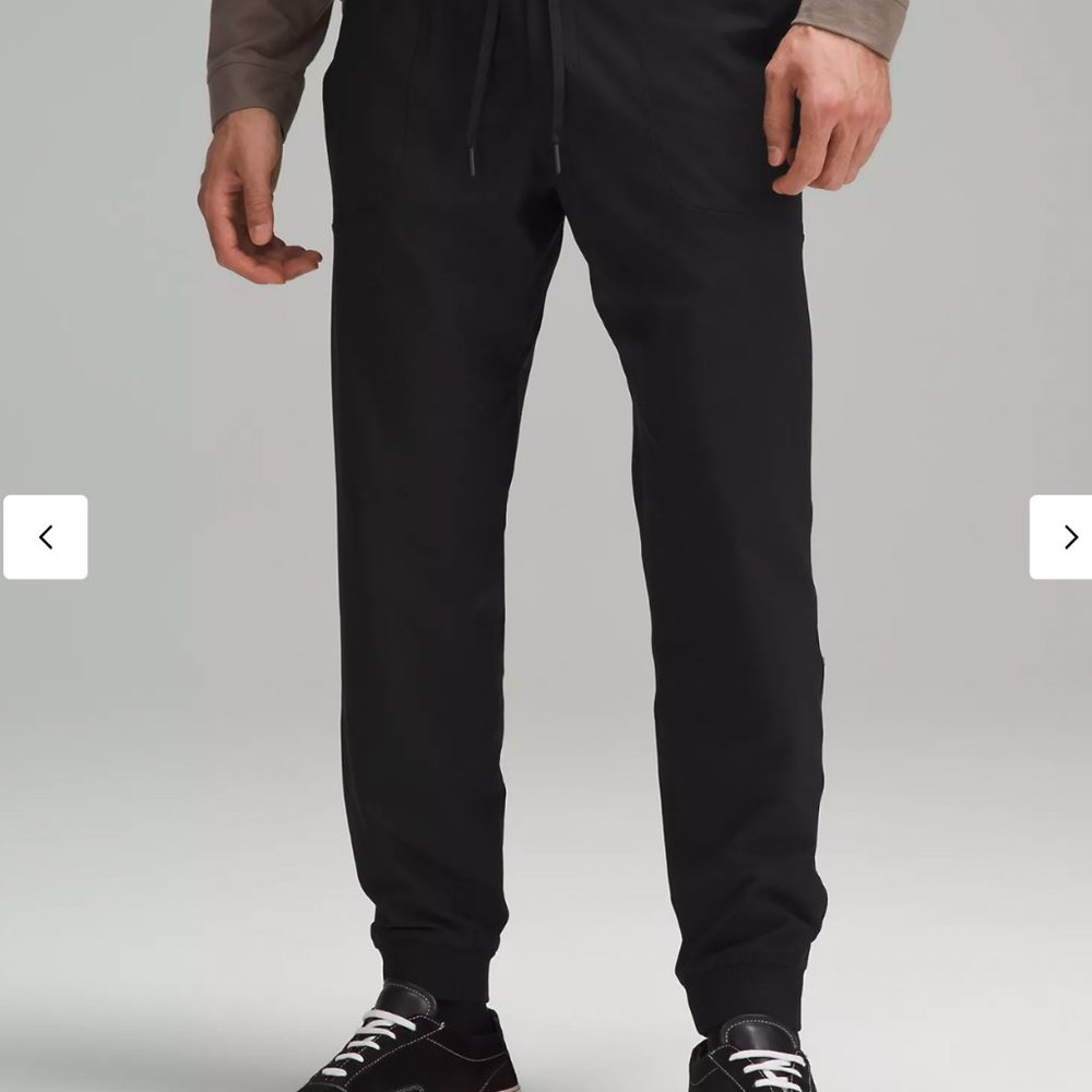LULULEMON Mens Black ABC Joggers in a Size Small